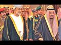 ملك السعودية وسلطان عمان