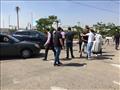 رامي صبري يصل مسجد الشرطة لأداء صلاة الجنازة على شقيقه