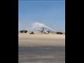 مطار بورسعيد يستقبل أول رحلة طيران داخلية عليها 50 راكبا