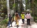 وزيرة خارجية السودان تزور الحديقة النباتية
