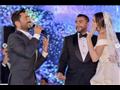 تامر حسني يغني في حفل زفاف هاجر أحمد