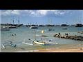 مراكب سياحية راسية قبالة سواحل جزيرة بالي الاندوني