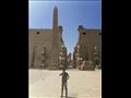 الطفل يتفقد المعالم السياحية بمدينة الأقصر  