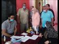 فحص 1095 حالة خلال قافلة طبية لجامعة طنطا في قرية حنون