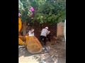 إزالة تعديات حمو بيكا أمام منزله بالإسكندرية