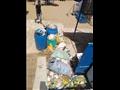 رفع القمامة من شواطئ الإسكندرية