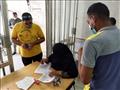 تطعيم المسافرين بمركز لقاح كورونا في بورسعيد