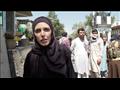 كلاريسا وورد ترتدي الحجاب والعباية في كابول