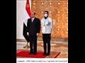  الرئيس عبدالفتاح السيسي مع  الأبطال الرياضيين