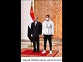  الرئيس عبدالفتاح السيسي مع  الأبطال الرياضيين