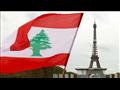 علم لبنان في فرنسا