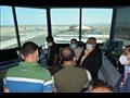 جولة اللجنة داخل مطار شرم الشيخ 