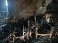 حريق ورشة لصناعة الأثاث في دمياط