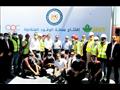 المهندس طارق الملا وزير البترول والثروة المعدنية خلال افتتاح محطة وقود بالاسكندرية 5