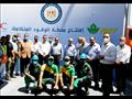 المهندس طارق الملا وزير البترول والثروة المعدنية خلال افتتاح محطة وقود بالاسكندرية 6