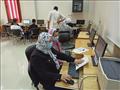 طلاب الثانوية يؤدون اختبارات القدرات بجامعة كفر الشيخ 