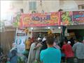 شادر بيع الخضروات بمدينة طور سيناء 
