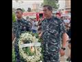 محمد رمضان يزور النصب التذكاري لشهداء مرفأ بيروت 