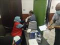 تطعيم 1100 حالة ضد كورونا في نادي الفيوم