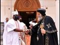 البابا تواضروس يستقبل ملك مقاطعة إيرو النيجيرية