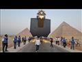 وصول مركب الملك خوفو الأولى إلى المتحف المصري الكبير