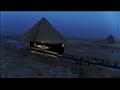 وصول مركب الملك خوفو الأولى إلى المتحف المصري الكبير