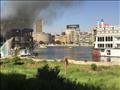حريق إحدى العائمات السياحية بوسط البلد (2)                                                                                                                                                              