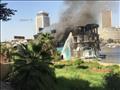 حريق إحدى العائمات السياحية بوسط البلد (5)                                                                                                                                                              