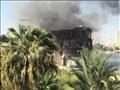 حريق إحدى العائمات السياحية بوسط البلد (9)                                                                                                                                                              