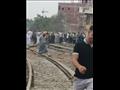 خروج 3 عربات في قطار الإسكندرية عن القضبان 