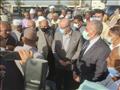وزير الري يتفقد المشروع القومي لتبطين الترع في بني سويف