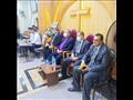 رئيس الطائفة الإنجيلية يفتتح كنيسة الكوم الأخضر بالمنيا 