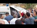 جنازة أحد ضحايا حادث بيارة الصرف بكفر الشيخ 