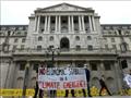 تظاهرة لدعاة حماية البيئة أمام بنك إنجلترا