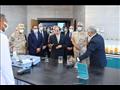 افتتاح الرئيس السيسي محطة معالجة مياه بحر البقر (2)