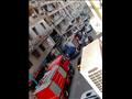 سقوط سقف شقة في الإسكندرية