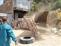 إزالة ورش رخام وحجر مخالفة في نطاق حي البساتين