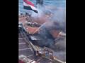 حريق بمطاعم على كورنيش الإسكندرية 
