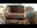  حريق يلتهم منزلًا و5 عشش وسيارة نقل وماشية في بني سويف