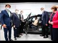 أنجيلا ميركل في افتتاح معرض ميونخ الدولي للسيارات