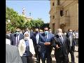 وزيرا التعليم العالي والصحة ورئيس جامعة القاهرة يتفقدون مراكز التطعيم 