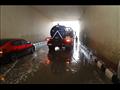 سيارات شفط مياه الأمطار في شوارع أسيوط