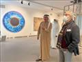 فاروق حسني يزور مؤسسة الشيخ راشد آل خليفة للفنون بالبحرين