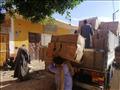 توزيع بطاطين على قرى أسوان