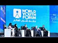 الرئيس السيسي خلال منتدى شباب العالم 
