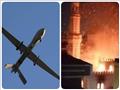 حريق يلتهم محتويات مسجد بأسيوط.. وطائرات مسيرة غام