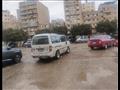 بالصور.. سقوط أمطار على مدن وقرى الفيوم