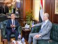 محافظ الإسكندرية يودع قنصل عام لبنان ويشيد بدوره في توطيد العلاقات بين الجانبين