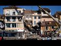 انهيار مبنى سكني في أوكرانيا