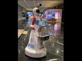 روبوت للتعقيم يظهر في منتدى شباب العالم